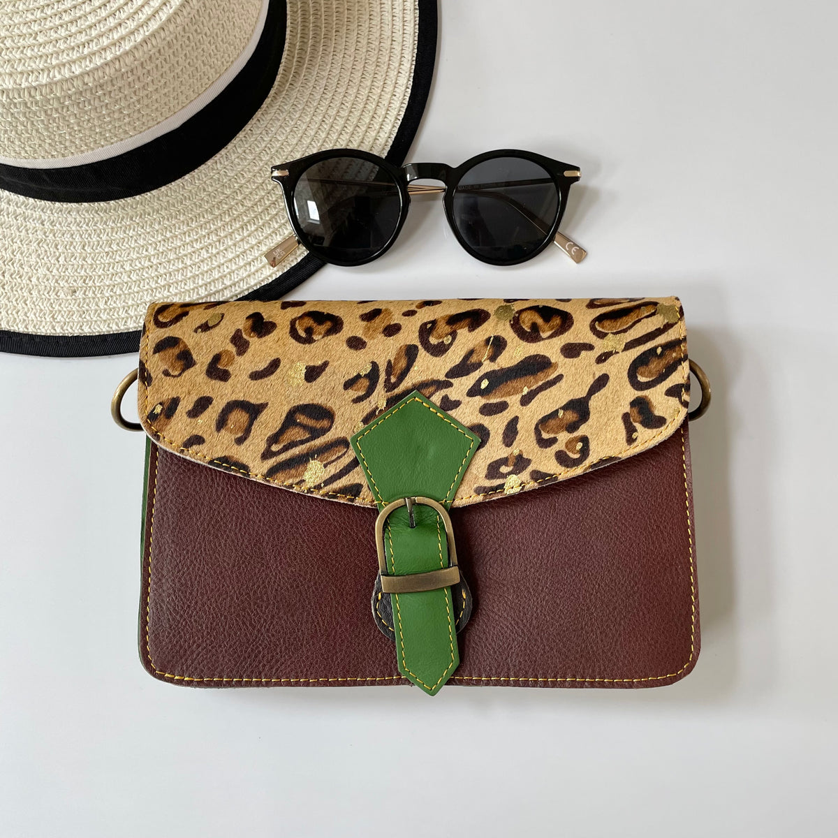 Nephele Nancy Bags Unique Handmade Upcycled Sustainable Leather