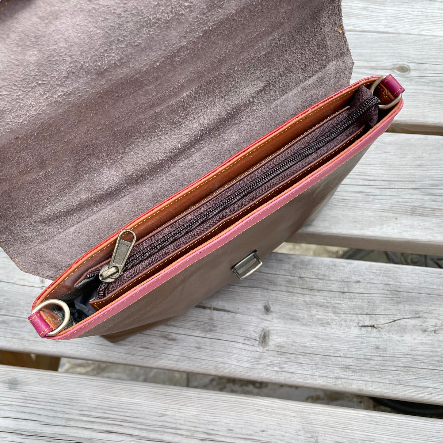 OUTLET Nephele Hattie Bag Unique Handmade Recycled Sustainable Leather