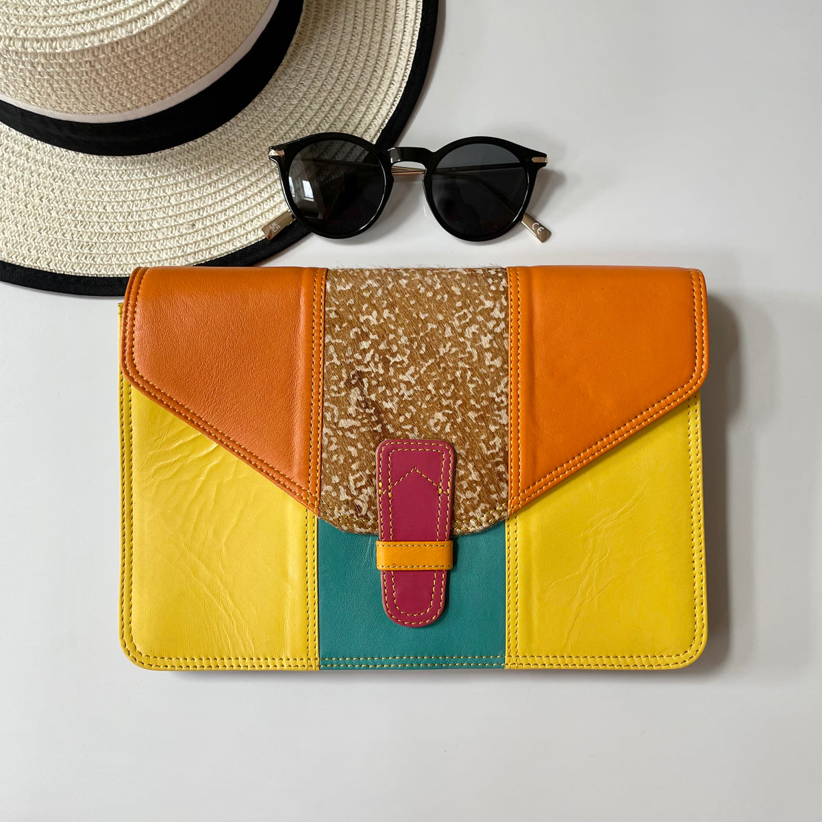 Nephele Mavis Bags Unique Handmade Upcycled Sustainable Leather