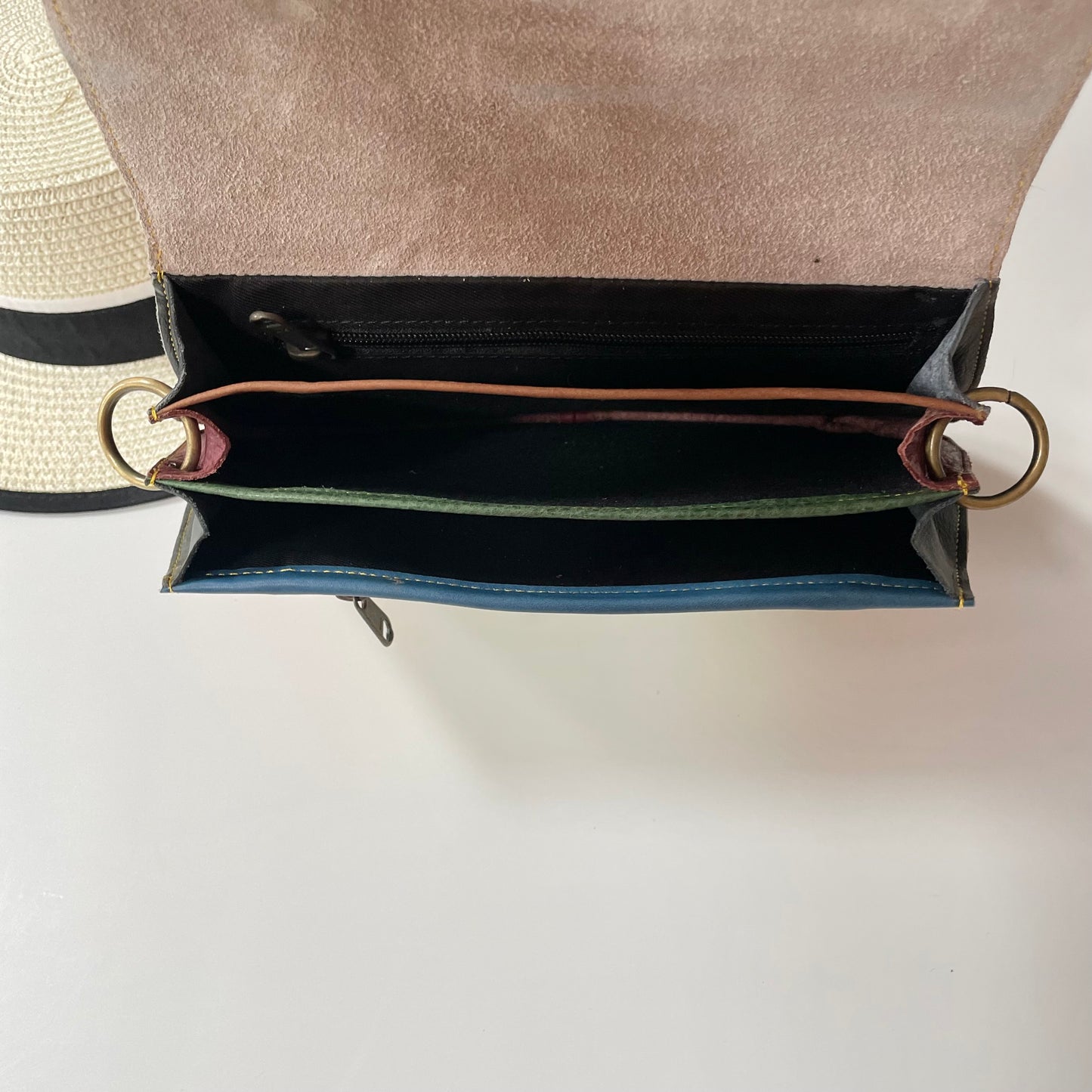 OUTLET Nephele Josephine Bag Unique Handmade Recycled Sustainable Leather
