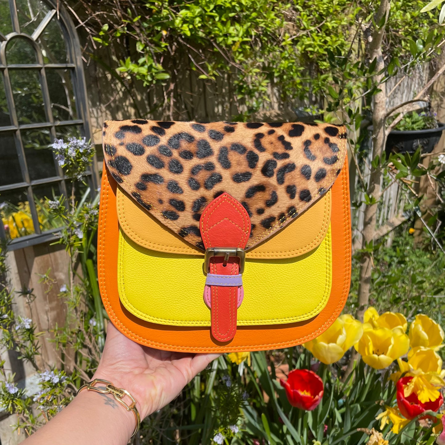 Nephele Ruby Bags Unique Handmade Recycled Sustainable Upcycled Leather