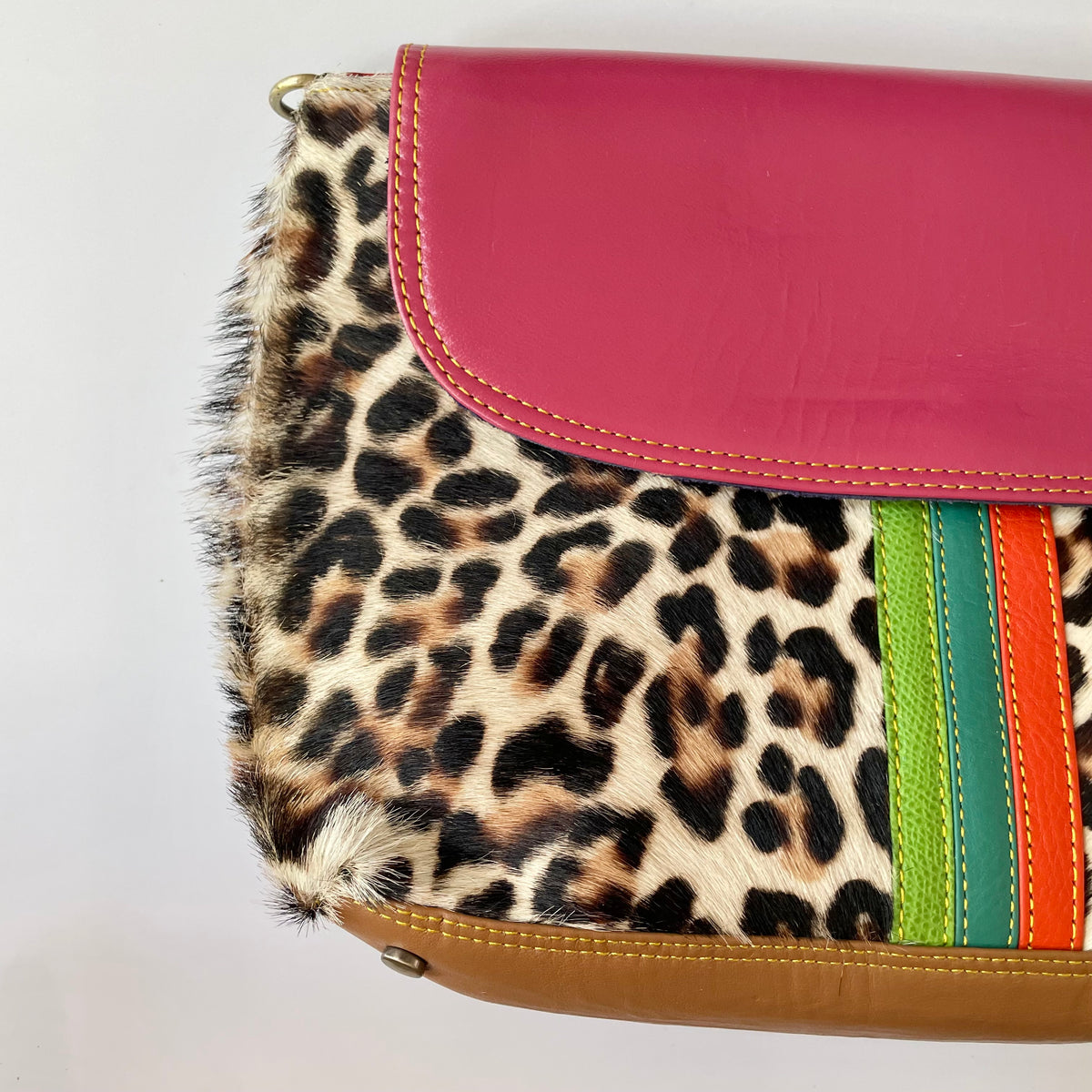 OUTLET Nephele Clara Bag Unique Handmade Recycled Sustainable Leather