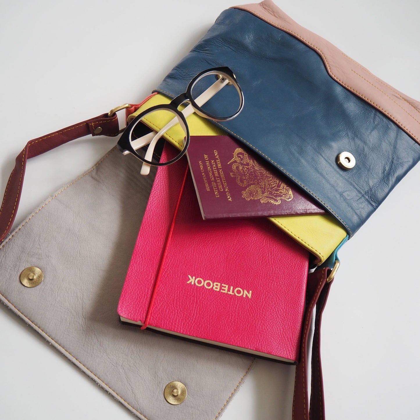 Nephele Robyn Multiway Backpack Unique Handmade Recycled Sustainable Upcycled Leather