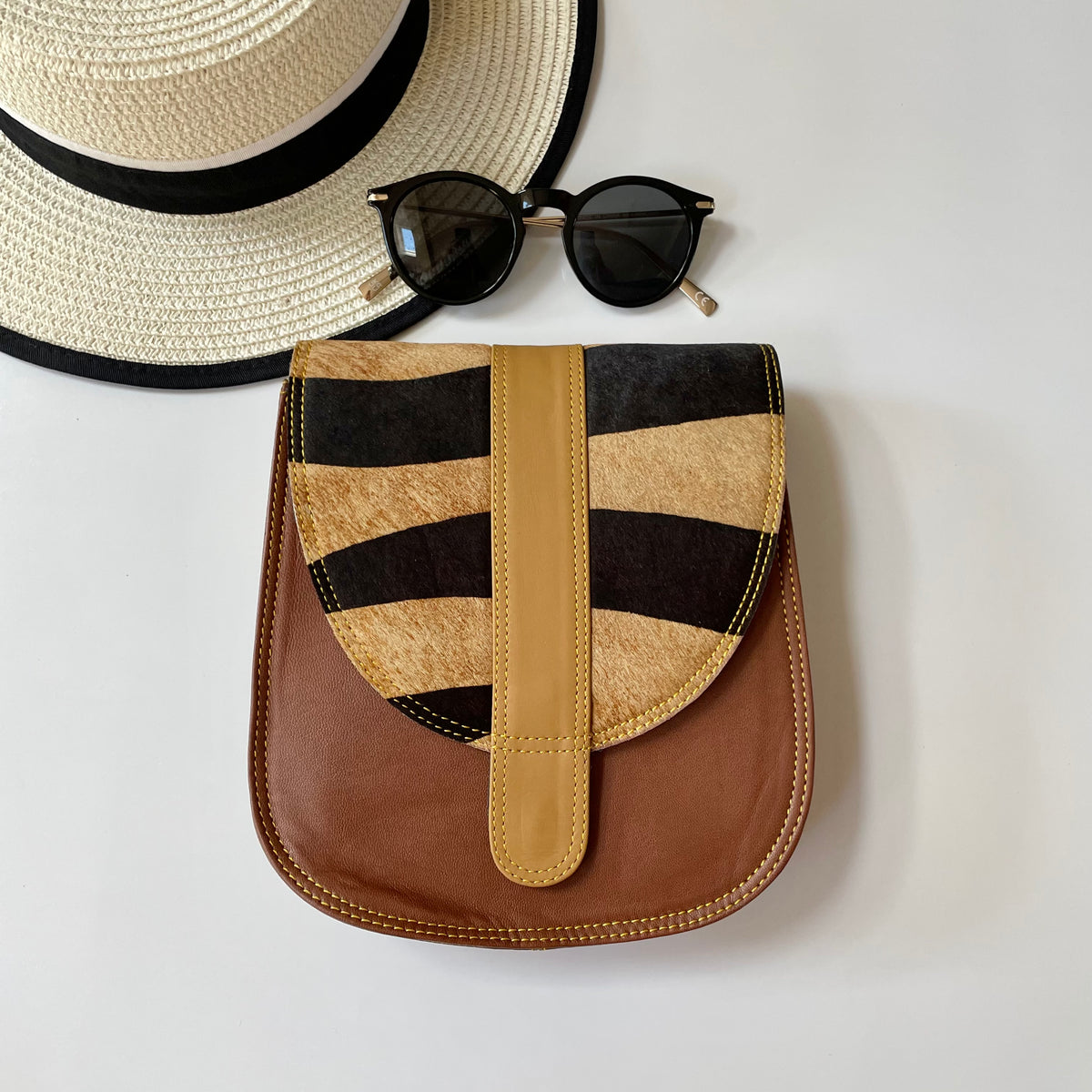 Nephele Margot Bags Unique Handmade Upcycled Sustainable Leather