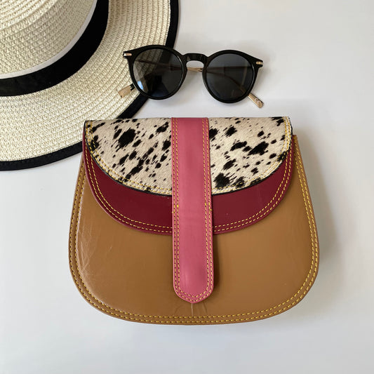 OUTLET Nephele Cecile Bag Unique Handmade Recycled Sustainable Leather