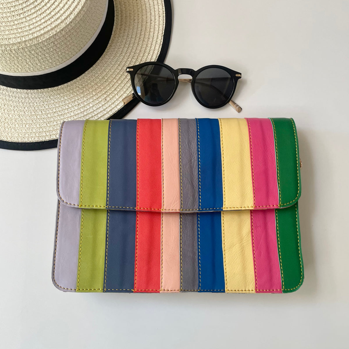 OUTLET Nephele Luna Bag Unique Handmade Recycled Sustainable Leather