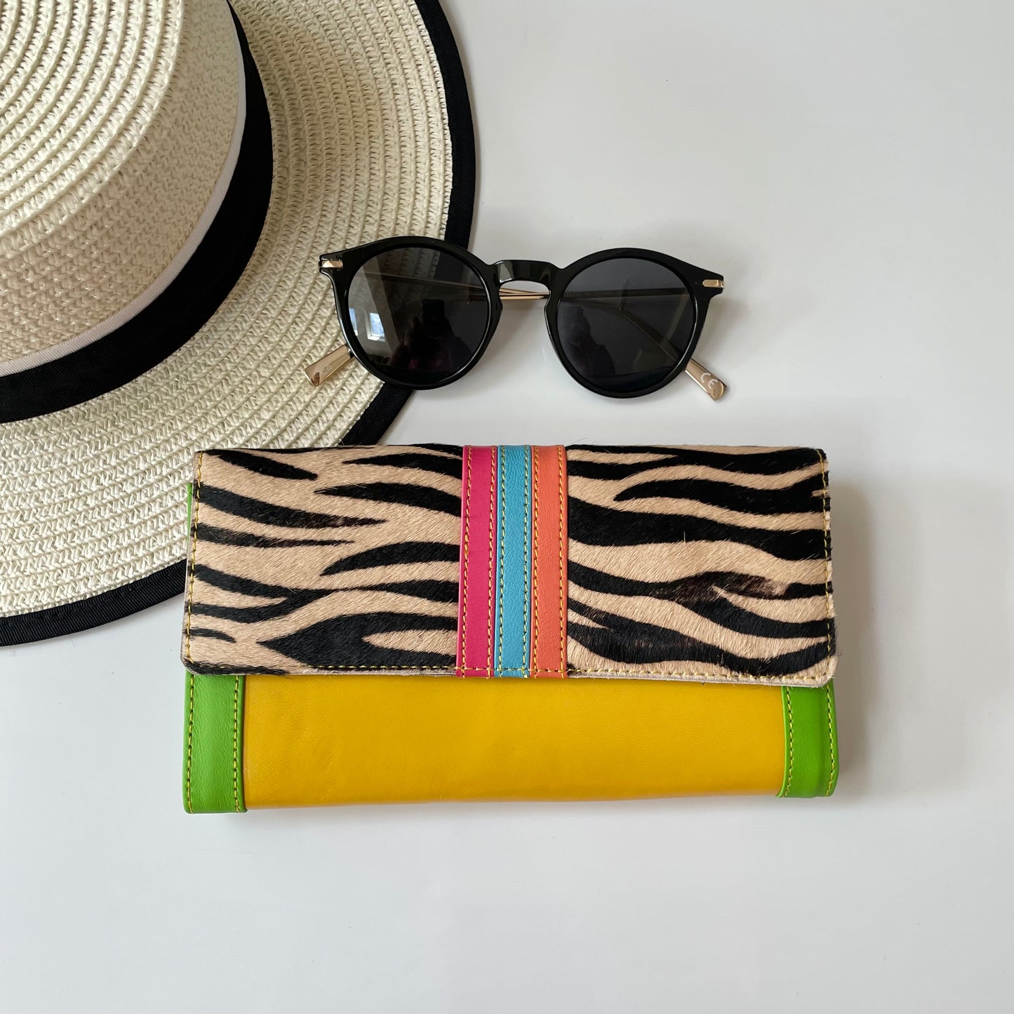 OUTLET Nephele Nellie Purse Unique Handmade Recycled Sustainable Leather