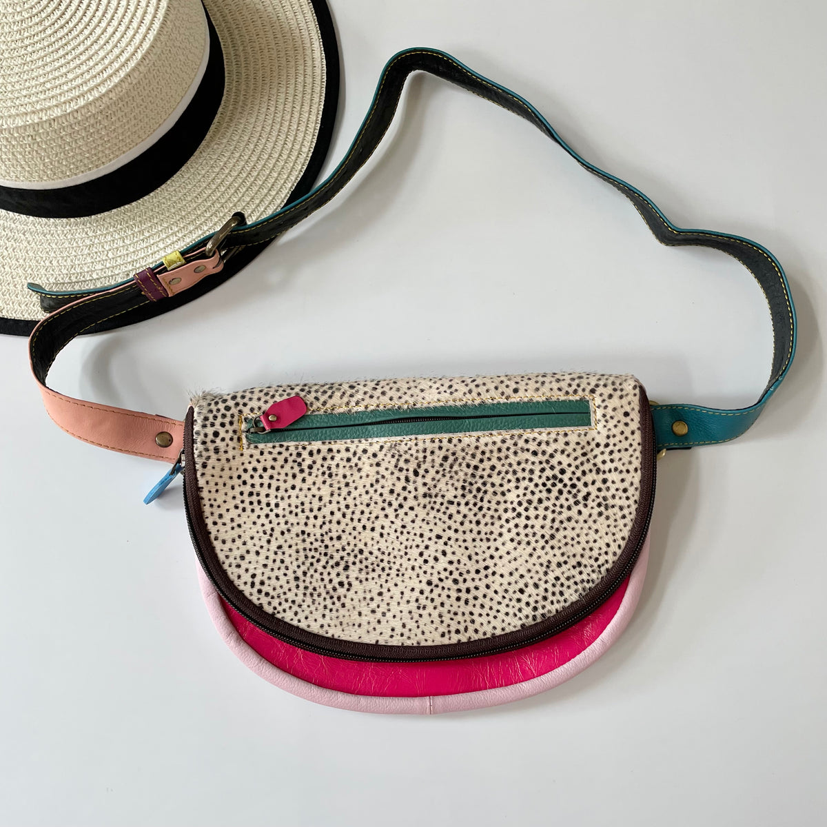 NEW Nephele Bum Bags Unique Handmade Recycled Leather