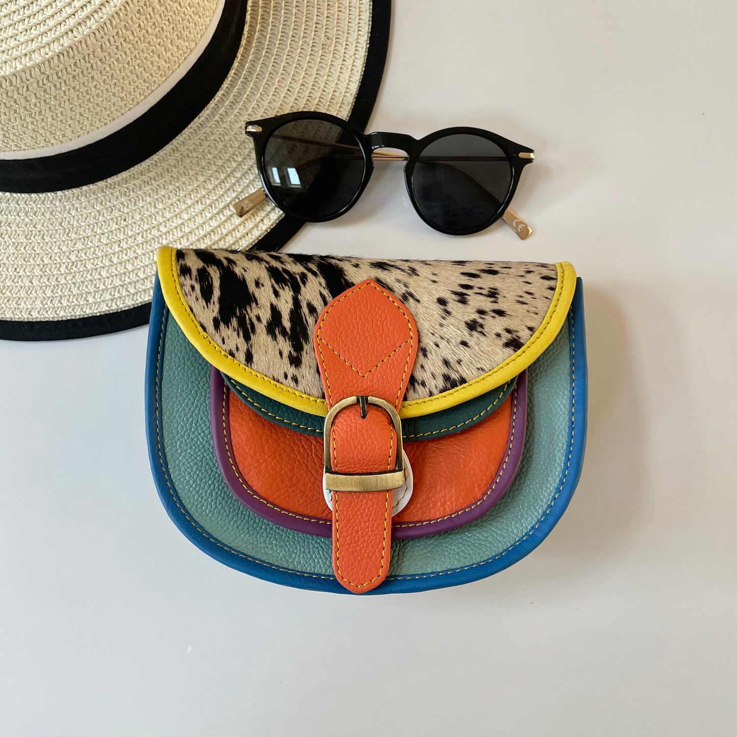 Nephele Olivia Bags Unique Handmade Recycled Sustainable Upcycled Leather