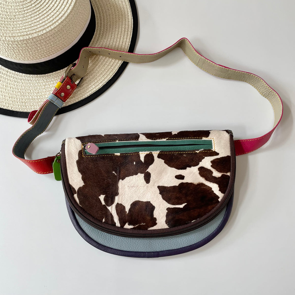NEW Nephele Bum Bags Unique Handmade Recycled Leather