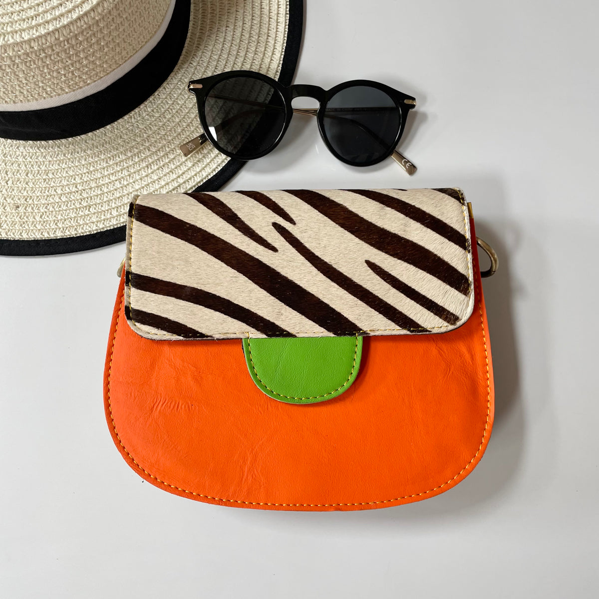 OUTLET Nephele Amelia Bag Unique Handmade Recycled Sustainable Leather