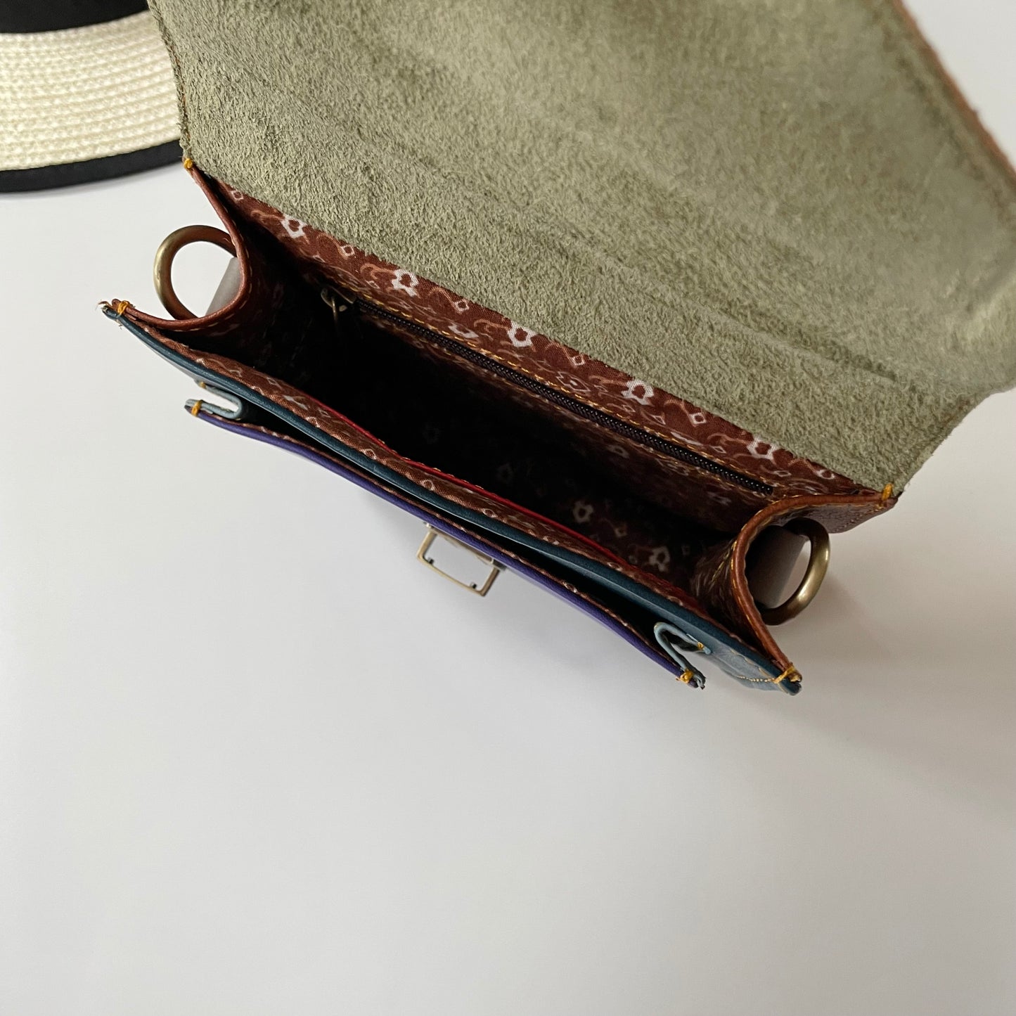 SALE Nephele Mini Vivian Bags Unique Handmade Recycled Sustainable Upcycled Leather