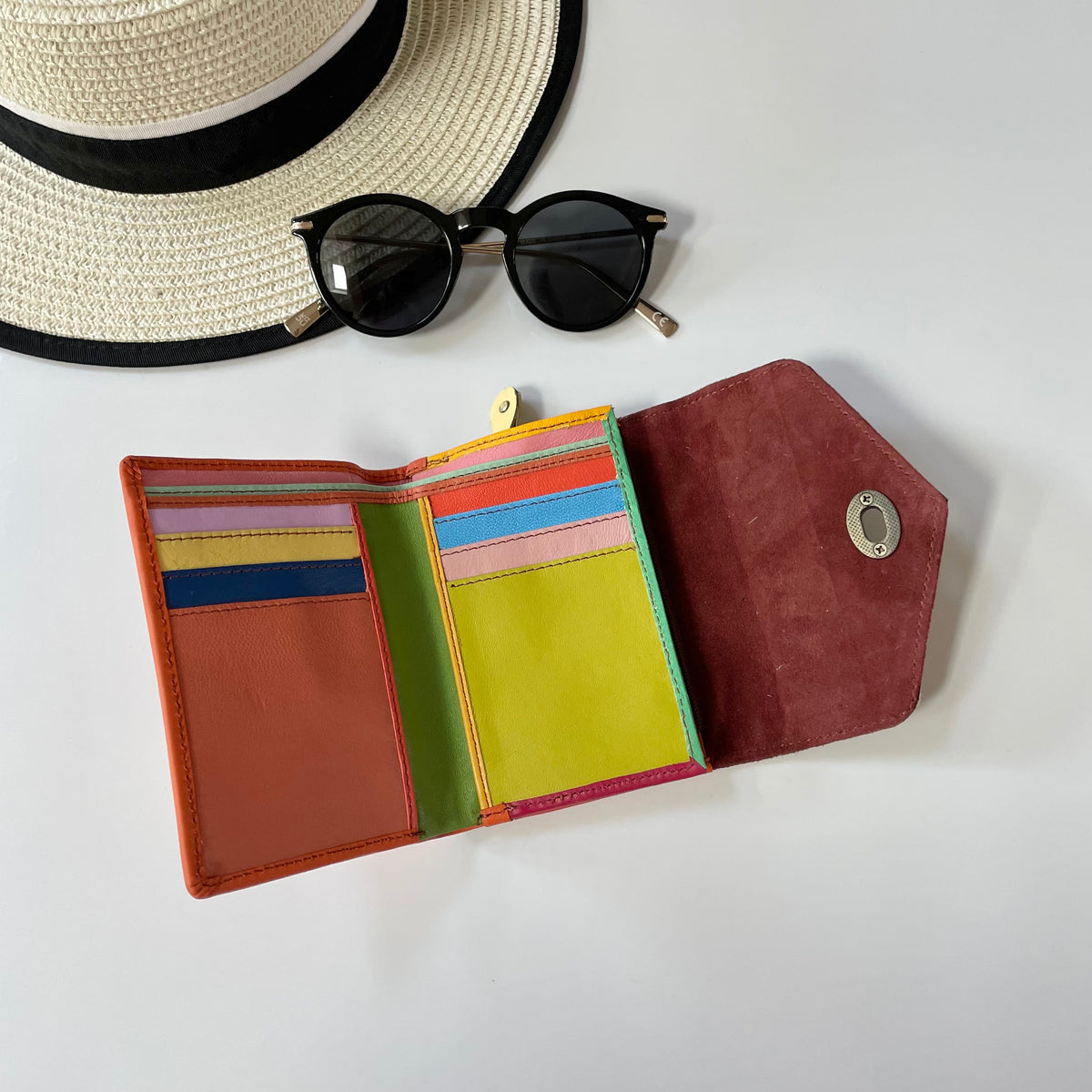OUTLET Nephele Hetty Purse Unique Handmade Recycled Sustainable Leather