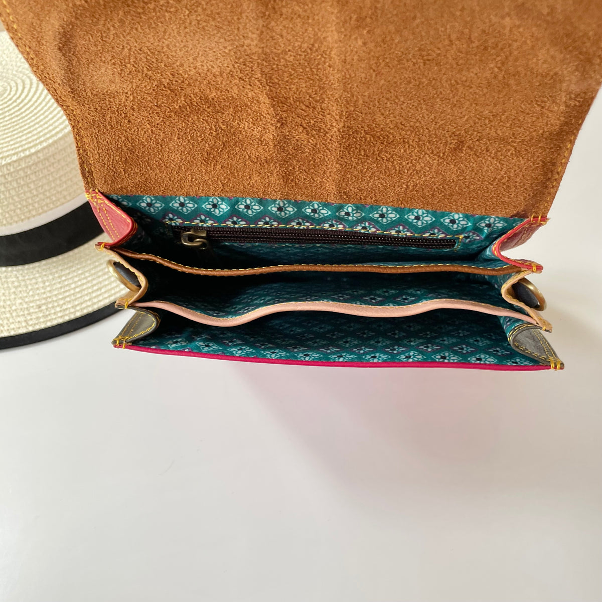 OUTLET Nephele Cecile Bag Unique Handmade Recycled Sustainable Leather