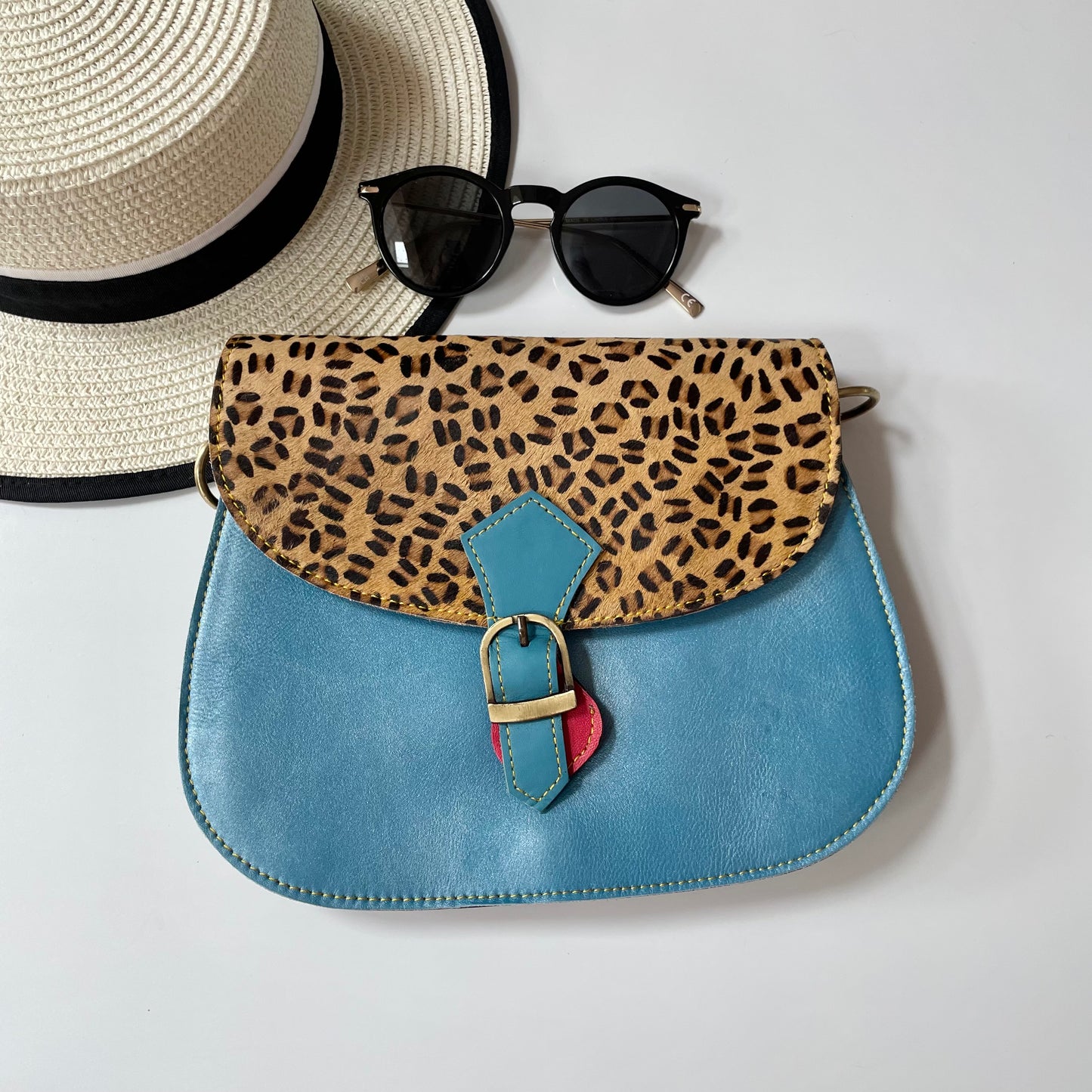 OUTLET Nephele Alice Bag Unique Handmade Recycled Sustainable Leather