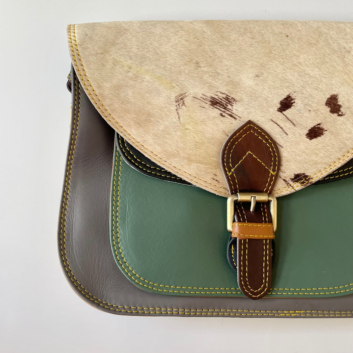OUTLET Nephele Libby Bag Unique Handmade Recycled Sustainable Leather