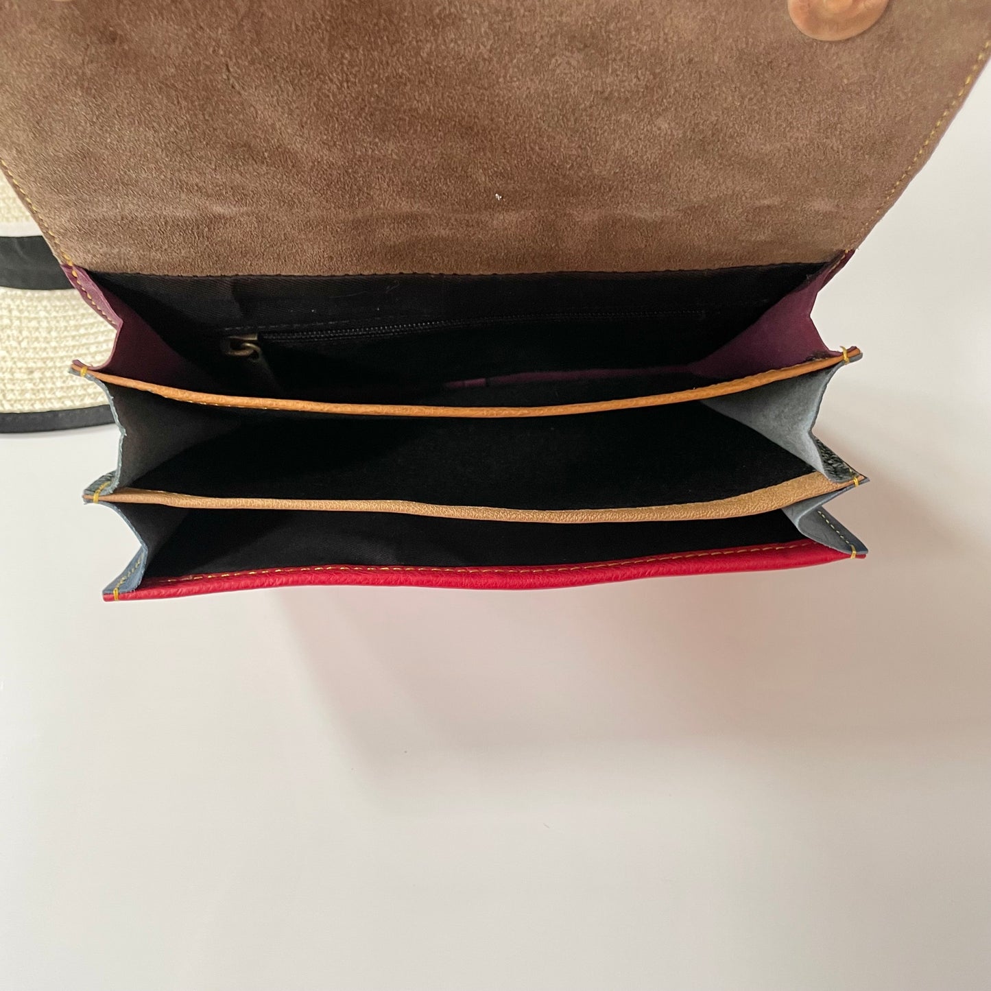 OUTLET Nephele Esme Bag Unique Handmade Recycled Sustainable Leather