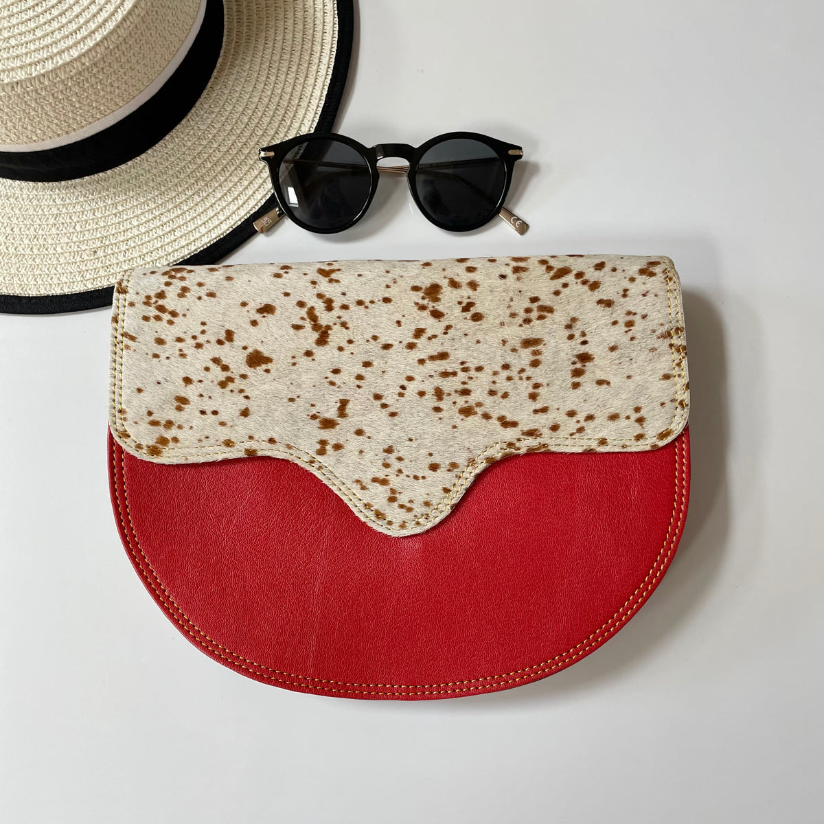 OUTLET Nephele Mildred Bag Unique Handmade Recycled Sustainable Leather