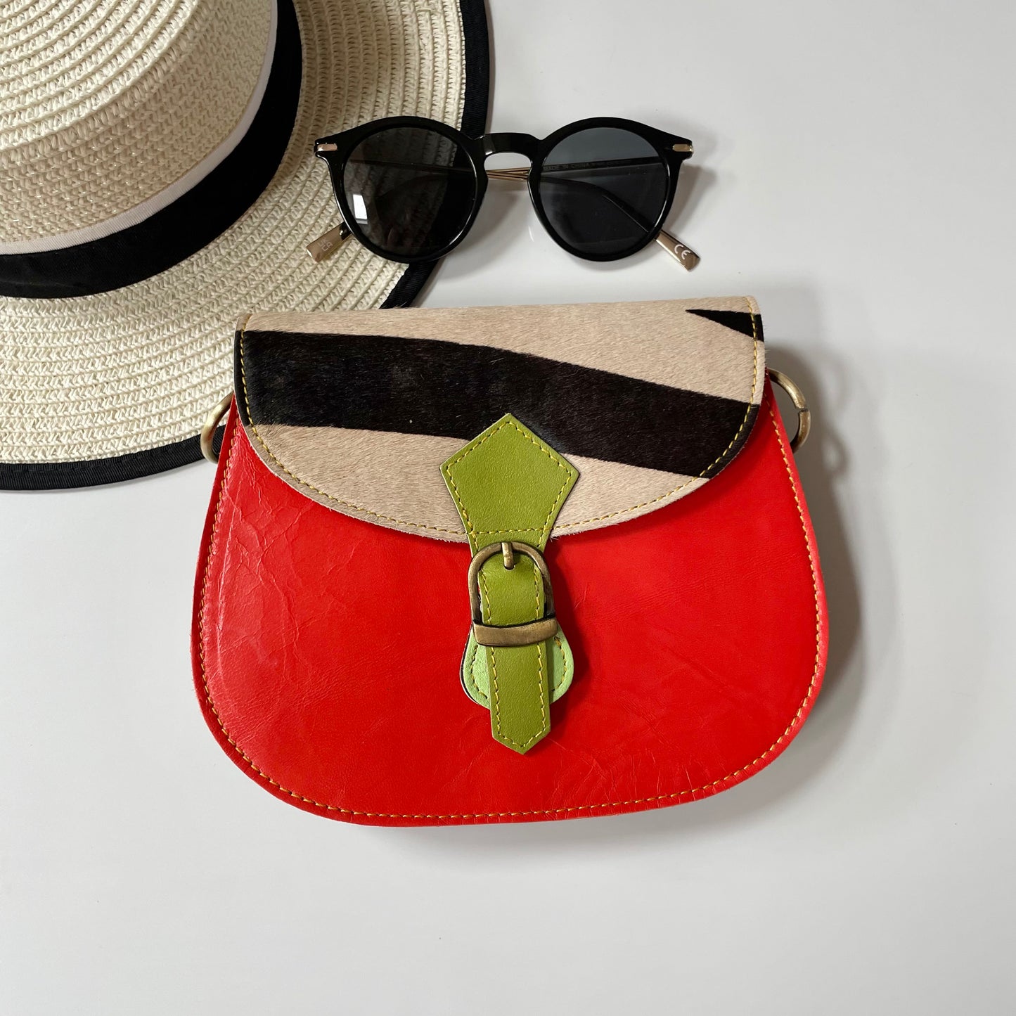 OUTLET Nephele Tallulah Bag Unique Handmade Recycled Sustainable Leather