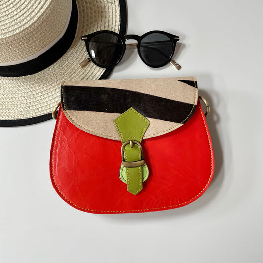 OUTLET Nephele Tallulah Bag Unique Handmade Recycled Sustainable Leather
