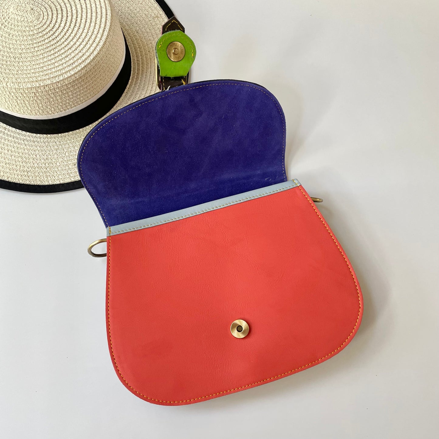 OUTLET Nephele Alice Bag Unique Handmade Recycled Sustainable Leather