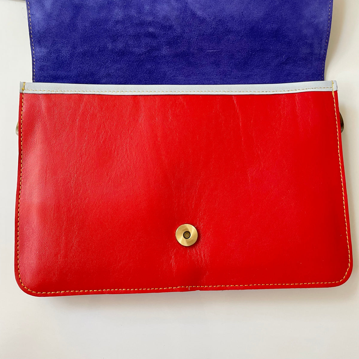 OUTLET Nephele Blanche Bag Unique Handmade Recycled Sustainable Leather