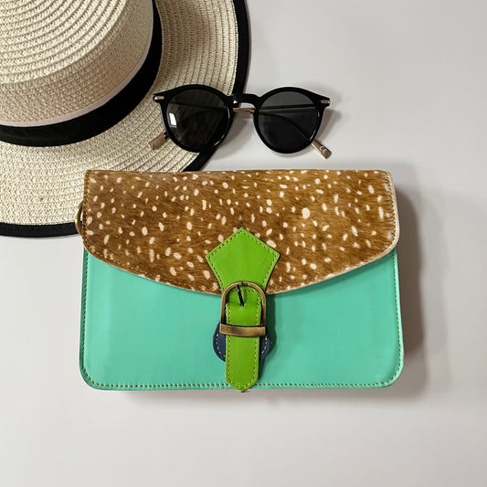 OUTLET Nephele Nancy Bag Unique Handmade Recycled Sustainable Leather