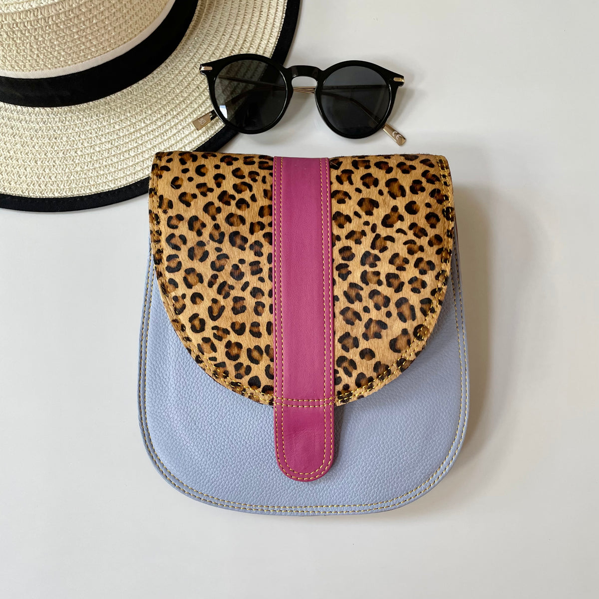 OUTLET Nephele Margot Bag Unique Handmade Recycled Sustainable Leather