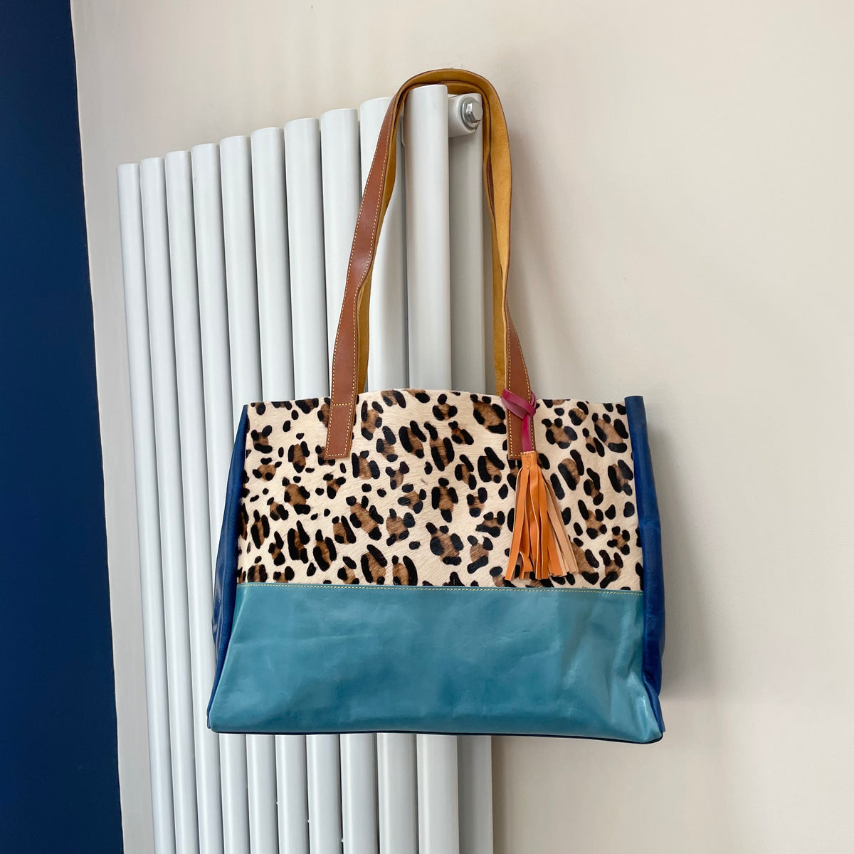 Nephele Anya Tote Bags Unique Handmade Upcycled Sustainable Leather