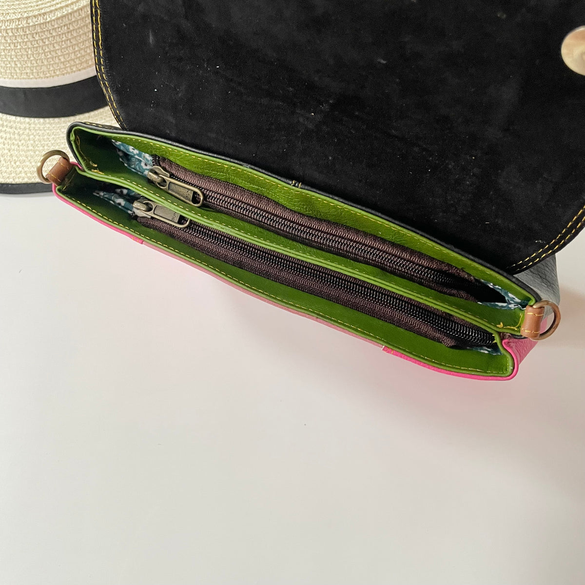 OUTLET Nephele Dorothy Bag Unique Handmade Recycled Sustainable Leather