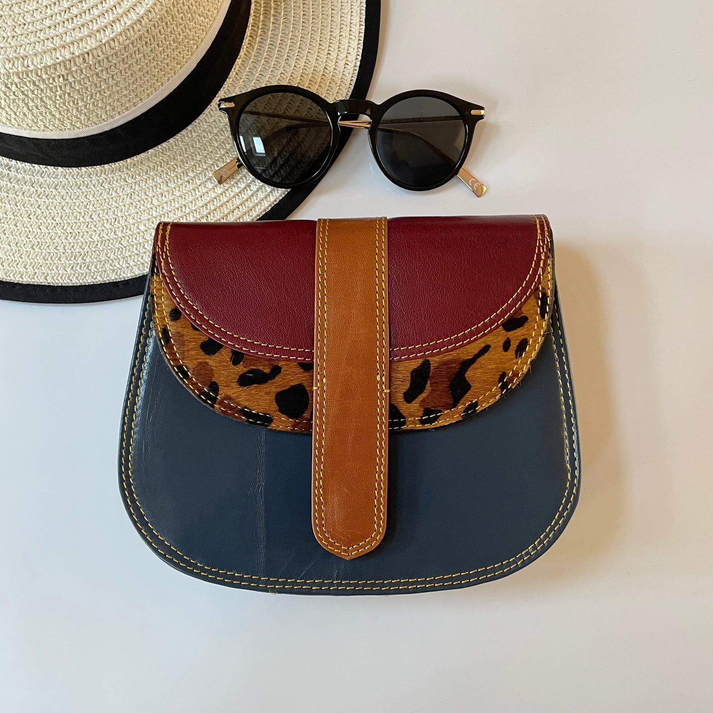 Nephele Cecile Bags Unique Handmade Recycled Sustainable Upcycled Leather