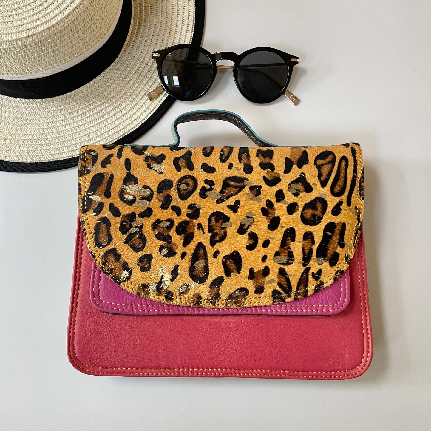 OUTLET Nephele Hana Bag Unique Handmade Recycled Sustainable Leather
