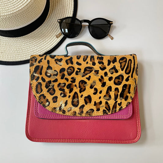 OUTLET Nephele Hana Bag Unique Handmade Recycled Sustainable Leather