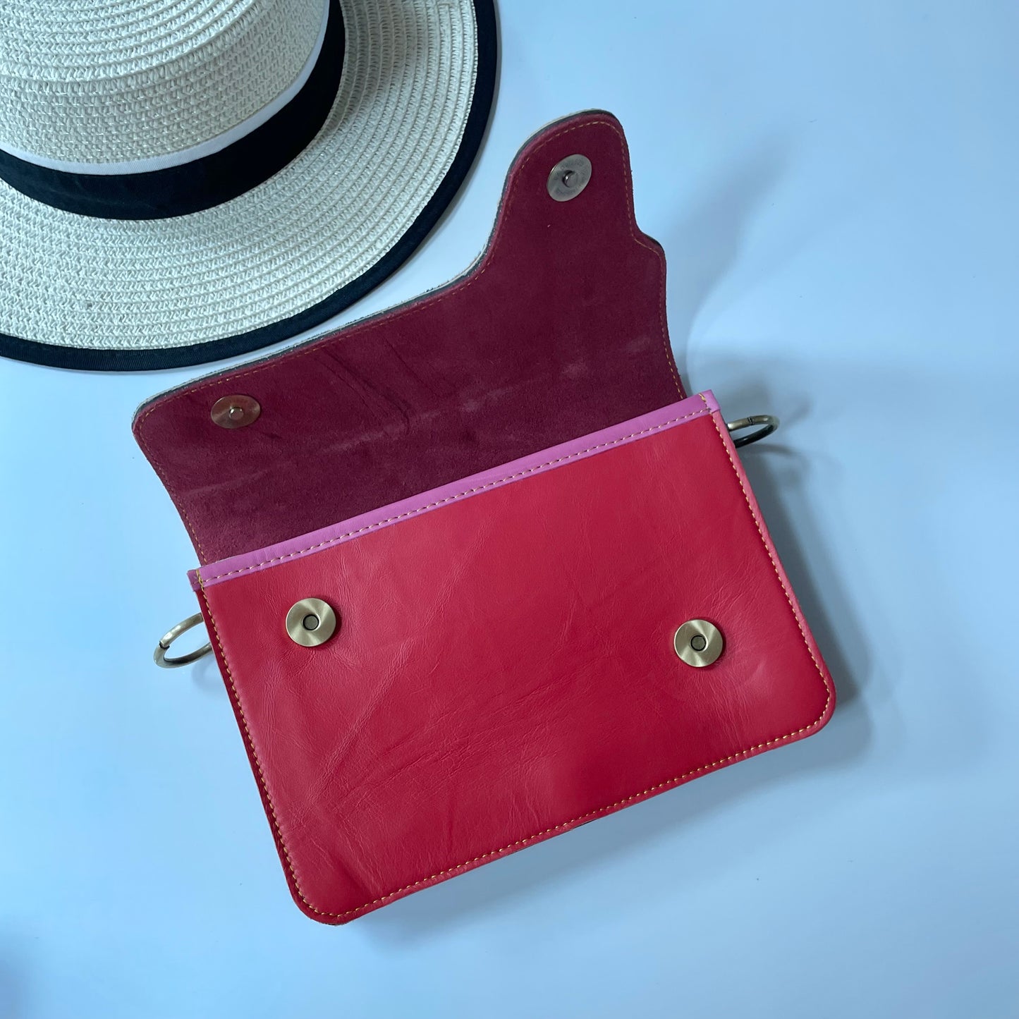 OUTLET Nephele Edna Bag Unique Handmade Recycled Sustainable Leather