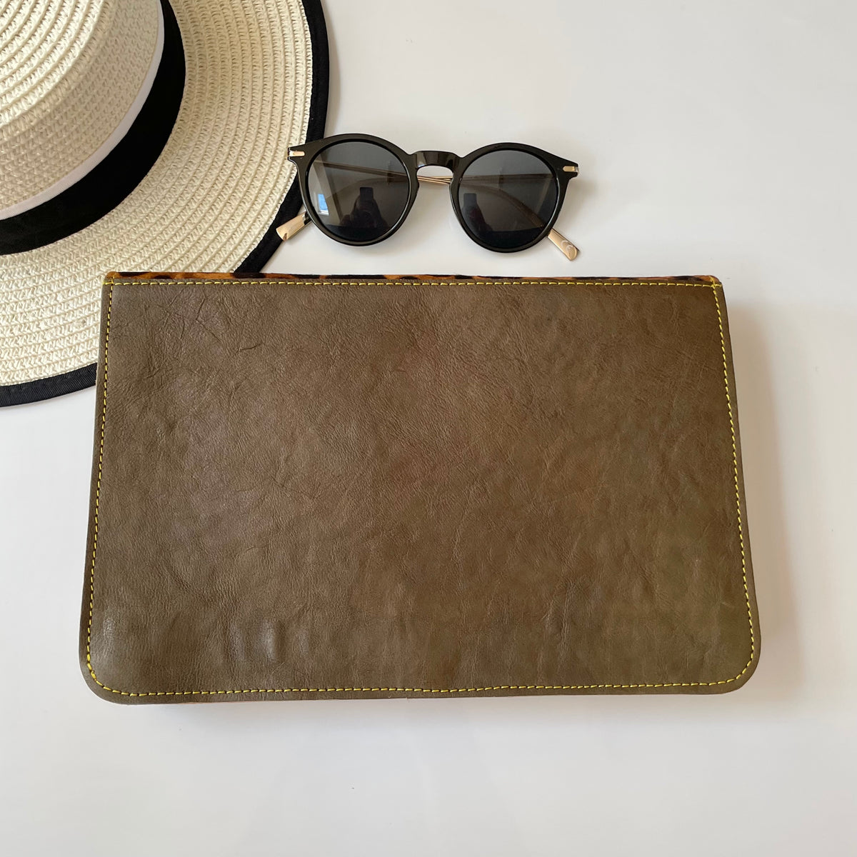OUTLET Nephele Blanche Bag Unique Handmade Recycled Sustainable Leather