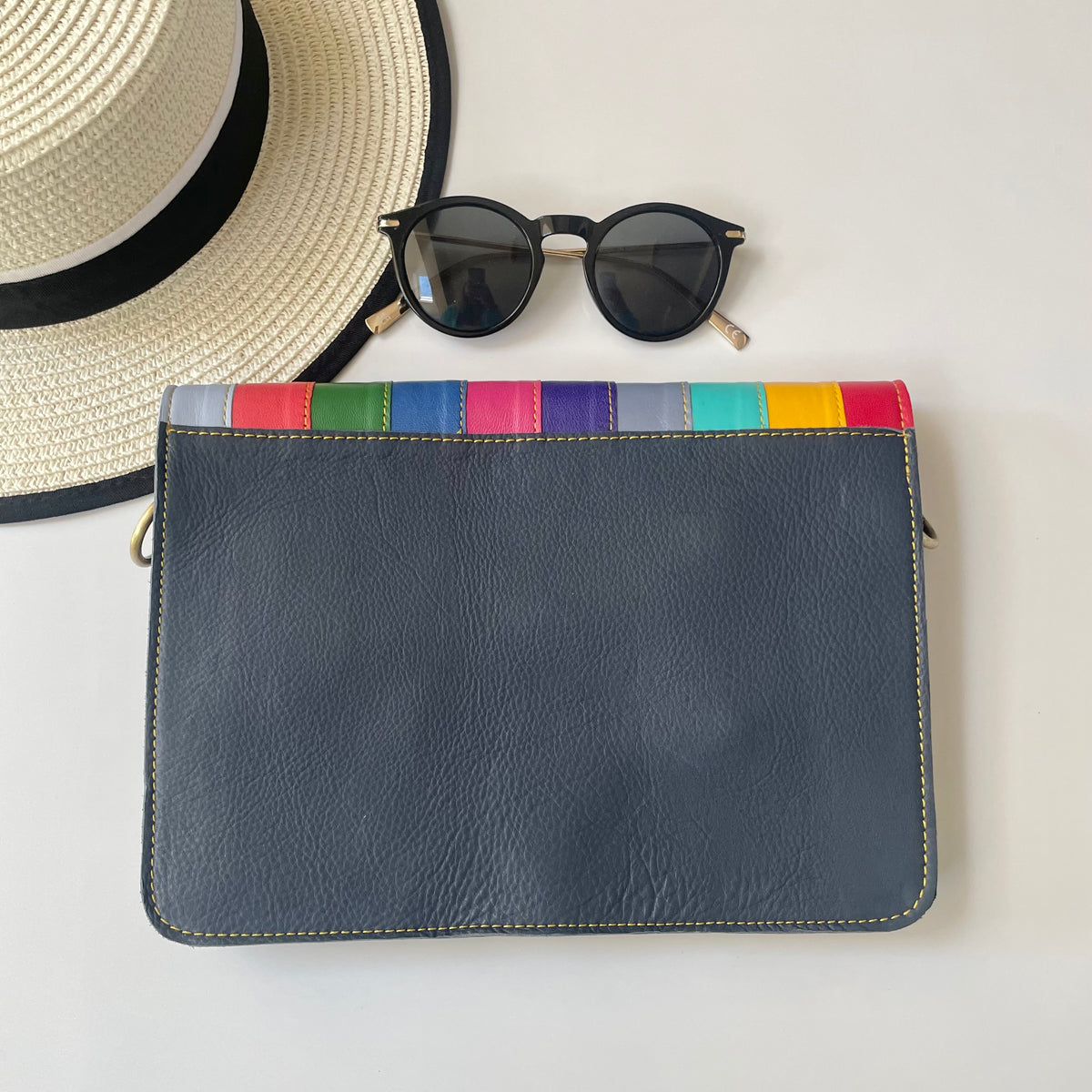 OUTLET Nephele Luna Bag Unique Handmade Recycled Sustainable Leather