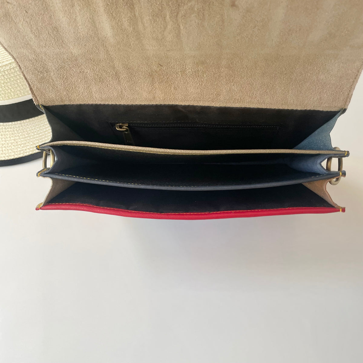 OUTLET Nephele Luna Bag Unique Handmade Recycled Sustainable Leather