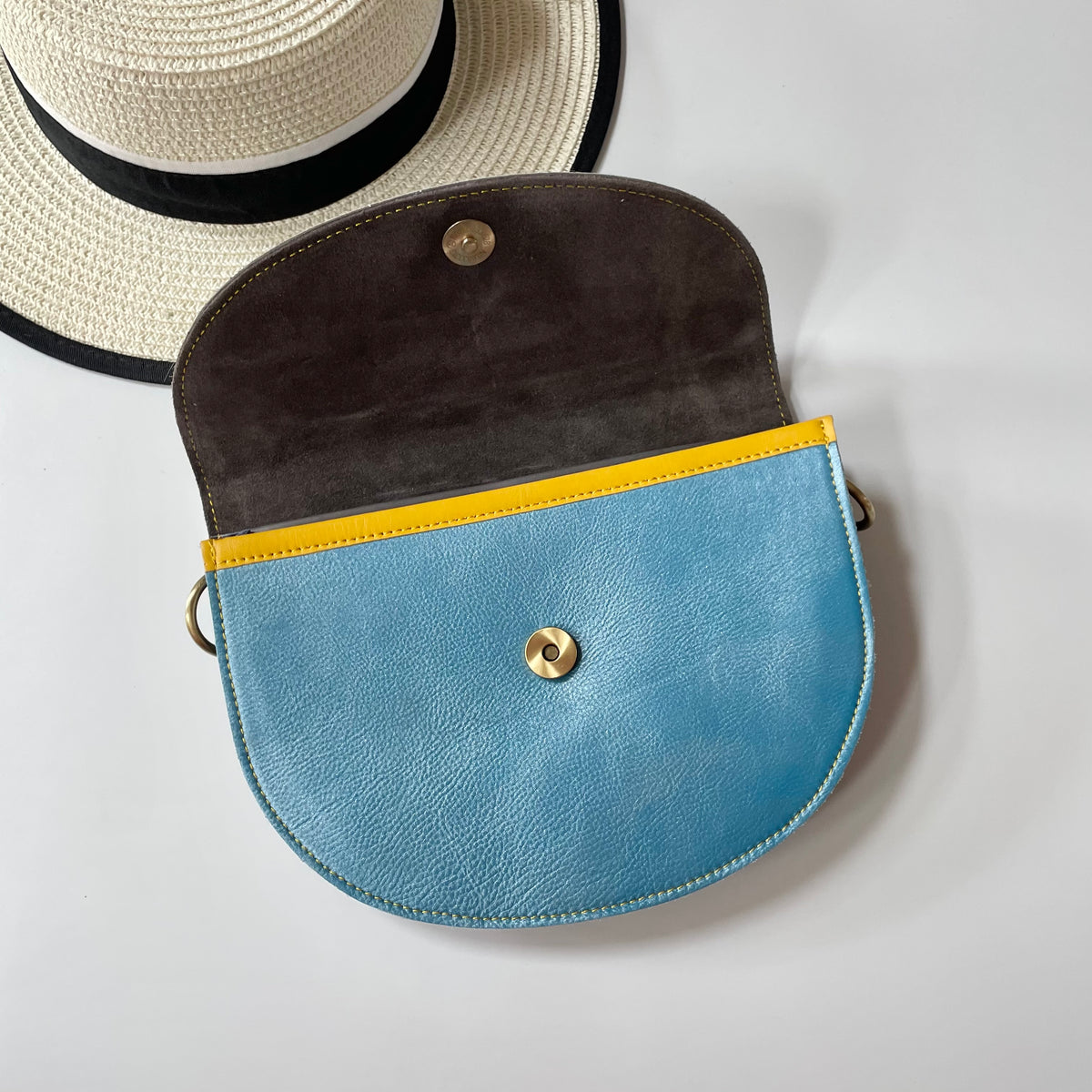 OUTLET Nephele Claire Bag Unique Handmade Recycled Sustainable Leather