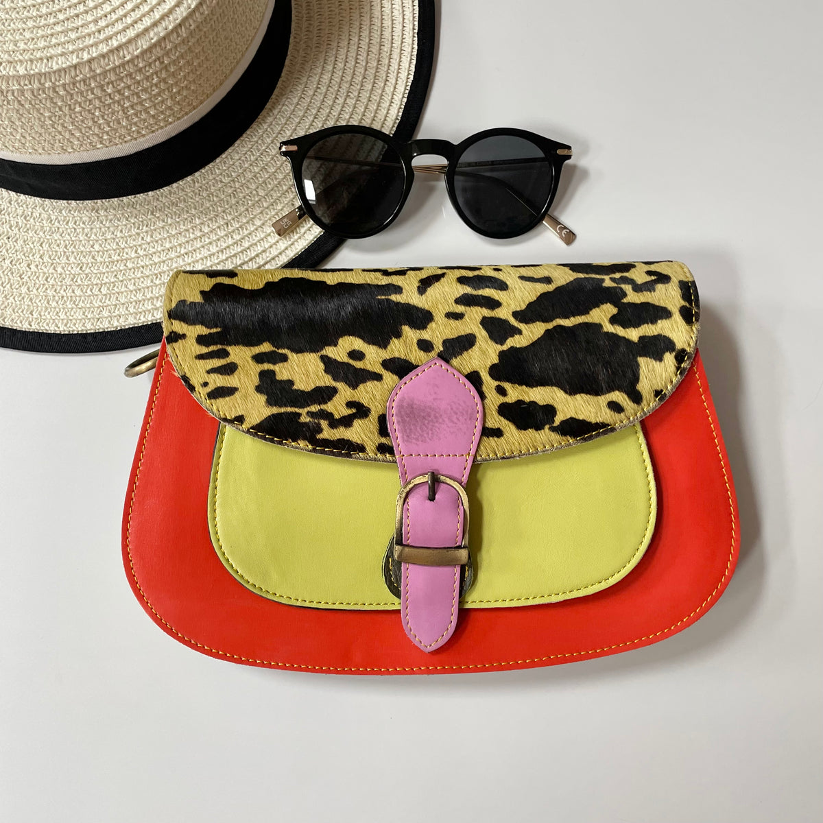 OUTLET Nephele Josephine Bag Unique Handmade Recycled Sustainable Leather