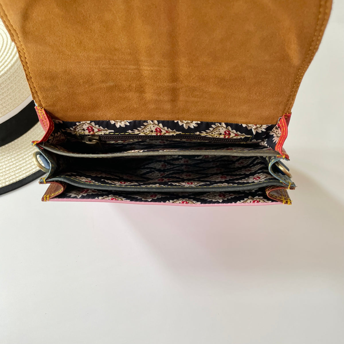 OUTLET Nephele Cecile Bag Unique Handmade Recycled Sustainable Leather