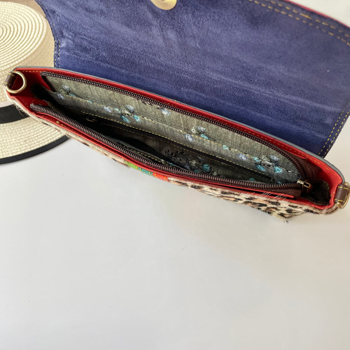 OUTLET Nephele Clara Bag Unique Handmade Recycled Sustainable Leather