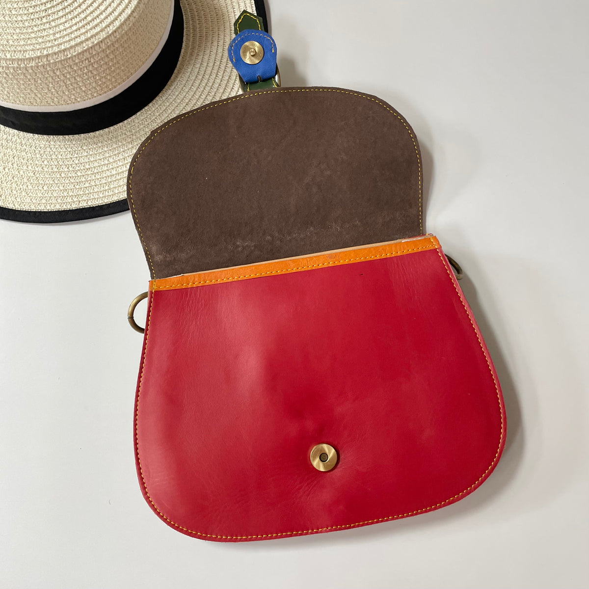 OUTLET Nephele Alice Bag Unique Handmade Recycled Sustainable Leather