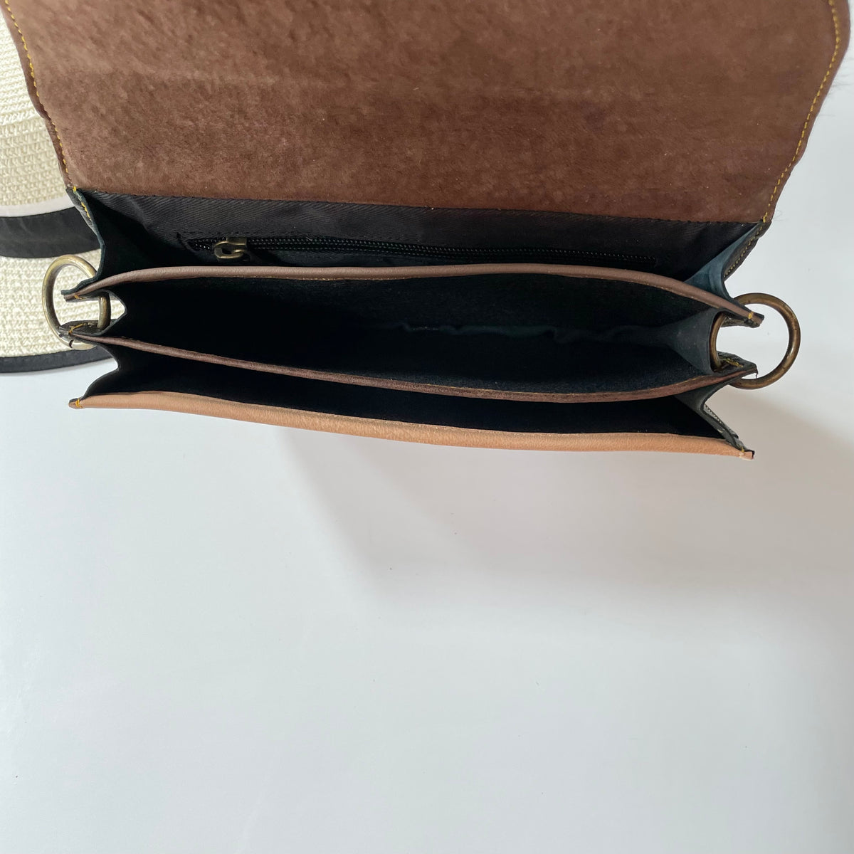 OUTLET Nephele Claire Bag Unique Handmade Recycled Sustainable Leather