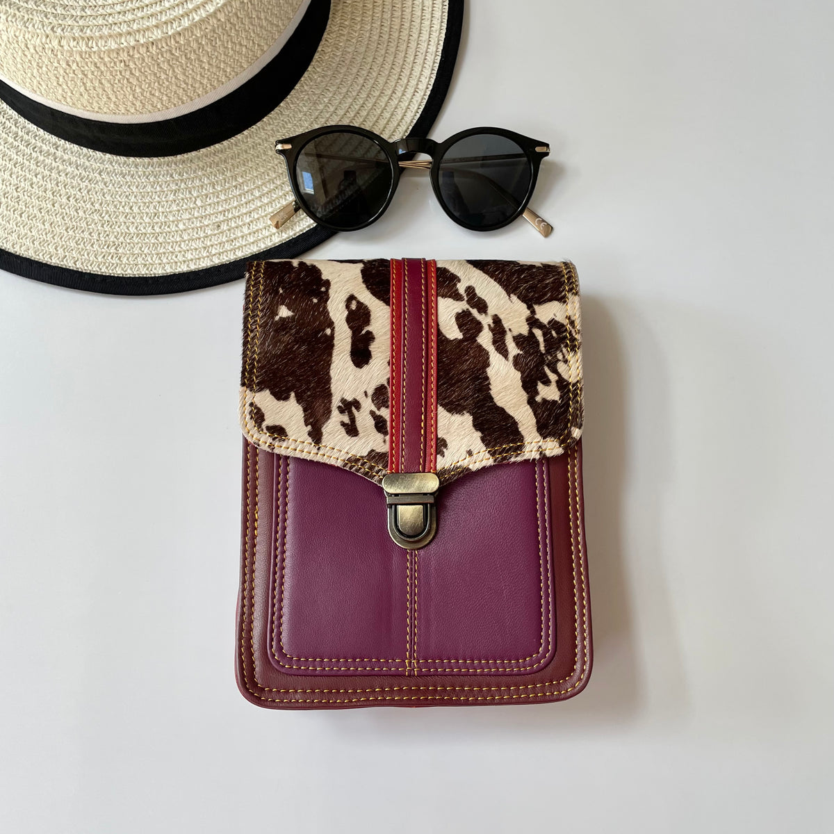 Nephele Billie Bags Unique Handmade Upcycled Sustainable Leather