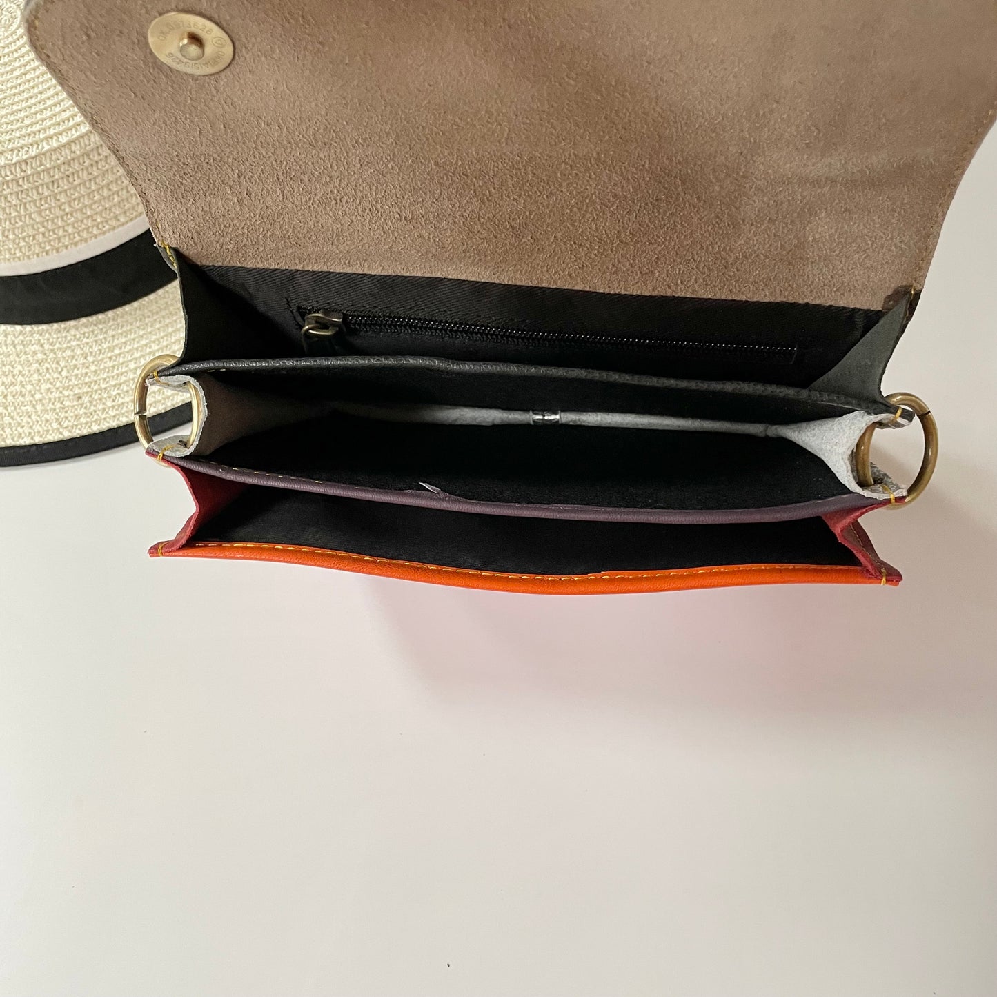 OUTLET Nephele Edna Bag Unique Handmade Recycled Sustainable Leather