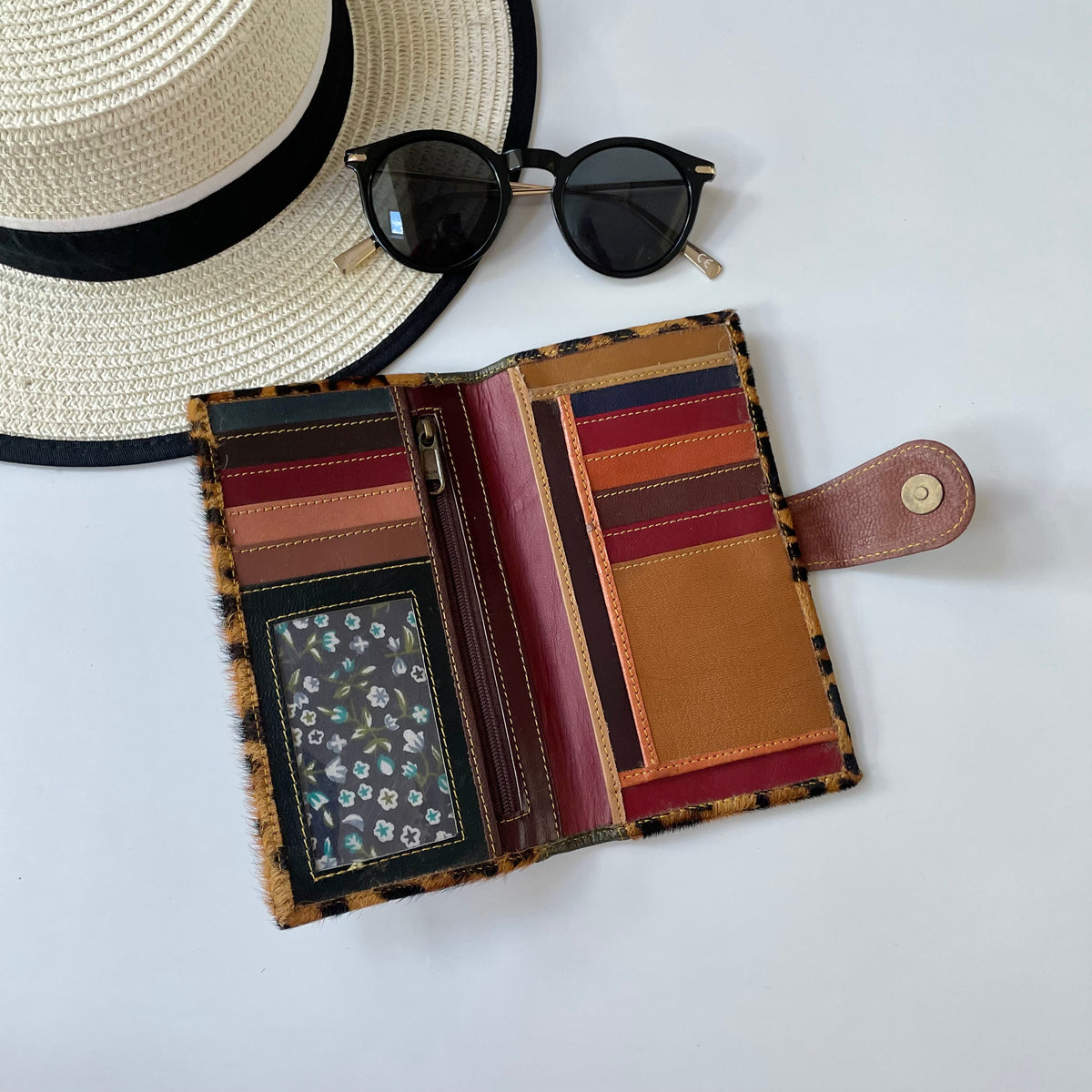 OUTLET Nephele Vera Purse Unique Handmade Recycled Sustainable Leather