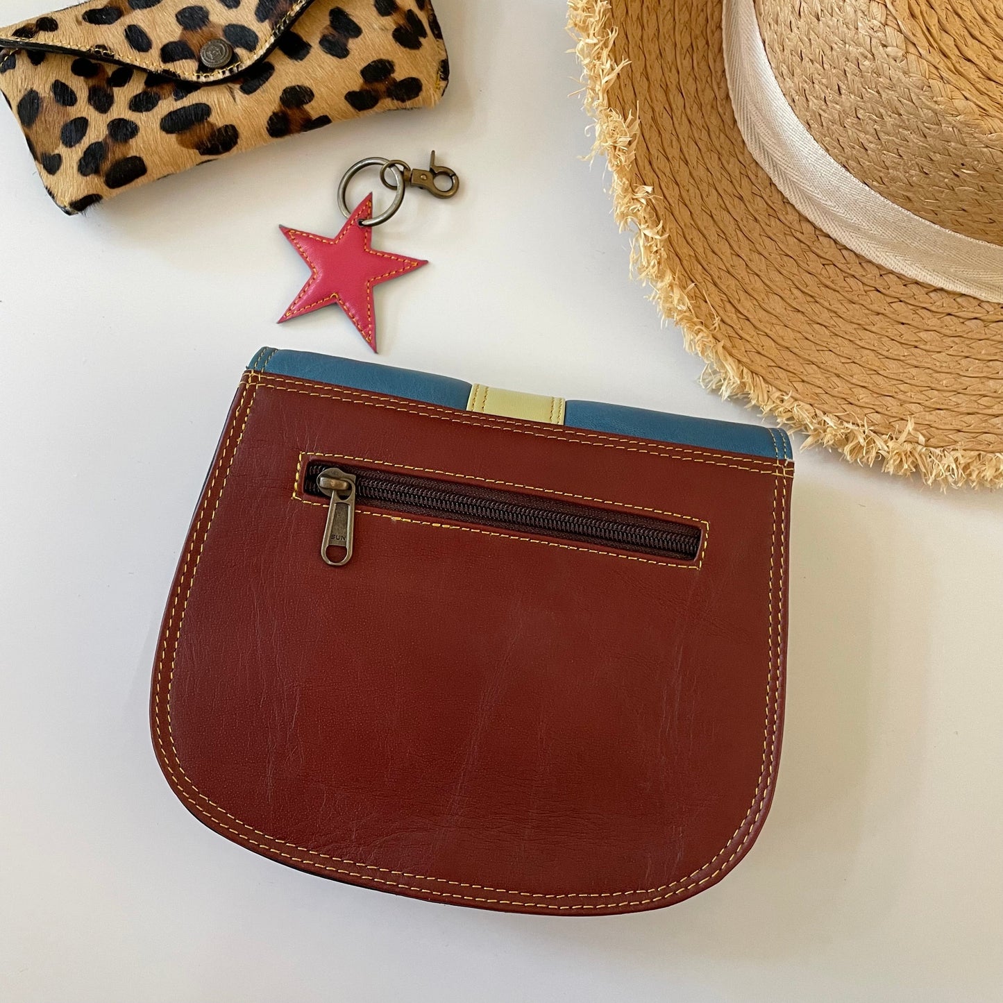 Nephele Cecile Bags Unique Handmade Recycled Sustainable Upcycled Leather