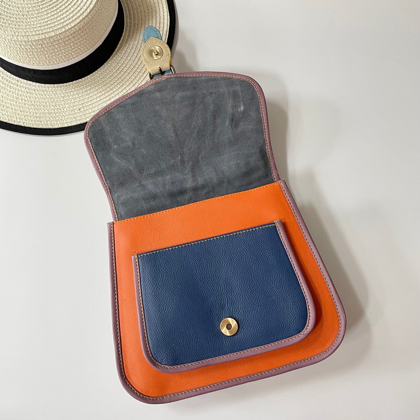 OUTLET Nephele Lydia Bag Unique Handmade Recycled Sustainable Leather