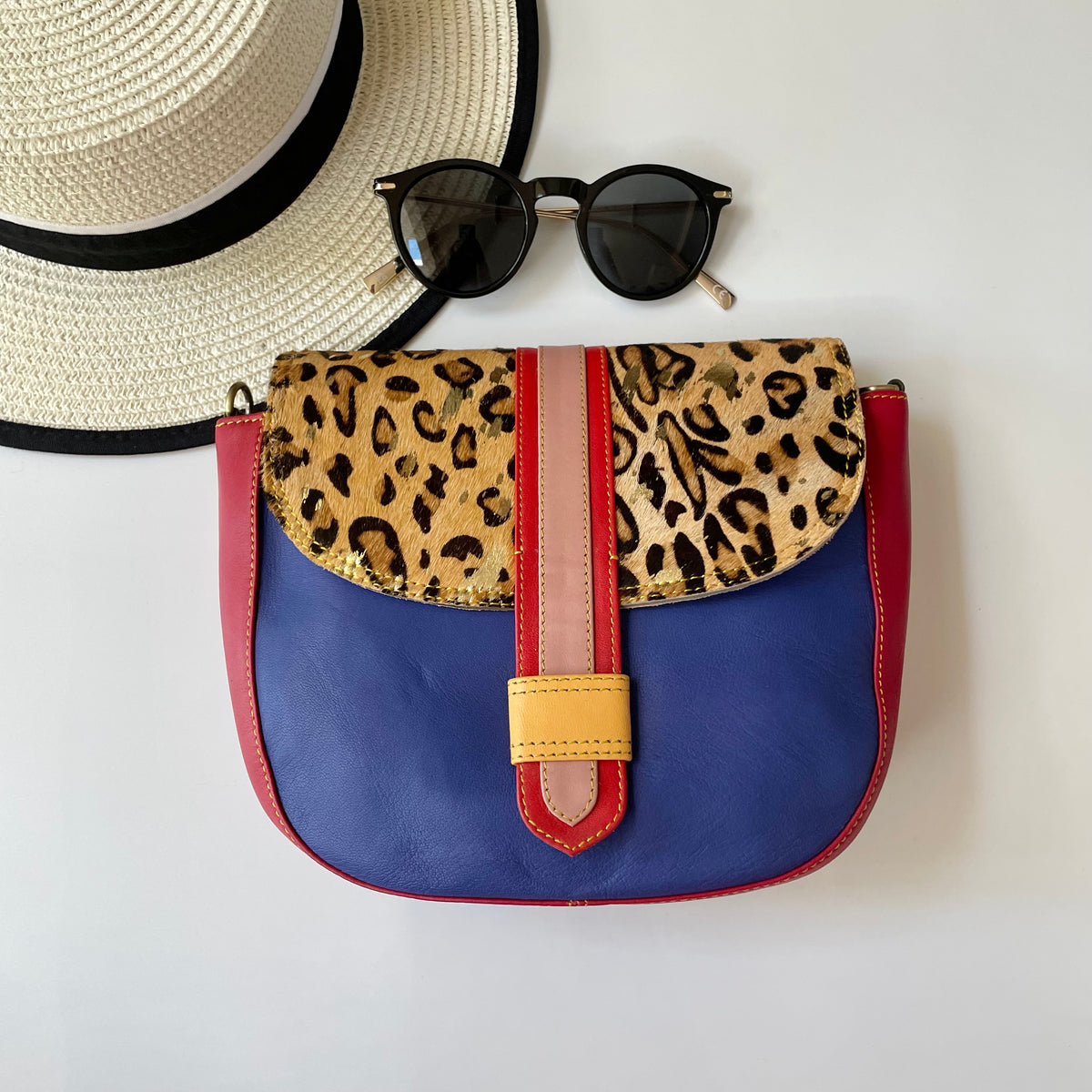 Nephele Dot Bags Unique Handmade Upcycled Sustainable Leather