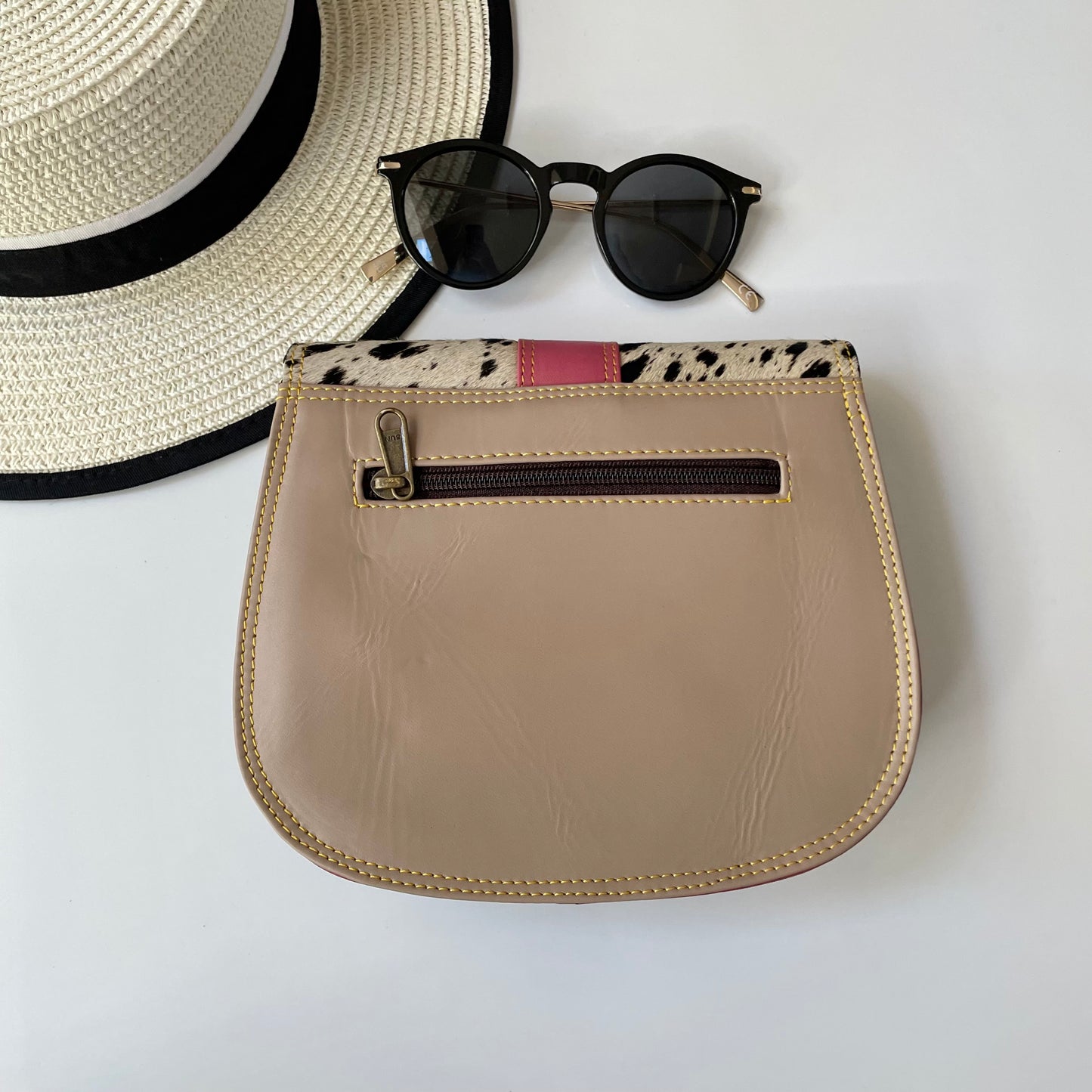 OUTLET Nephele Cecile Bag Unique Handmade Recycled Sustainable Leather